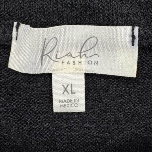 Black and Gray Polka Dot Midi Dress - Picture 6 of 8